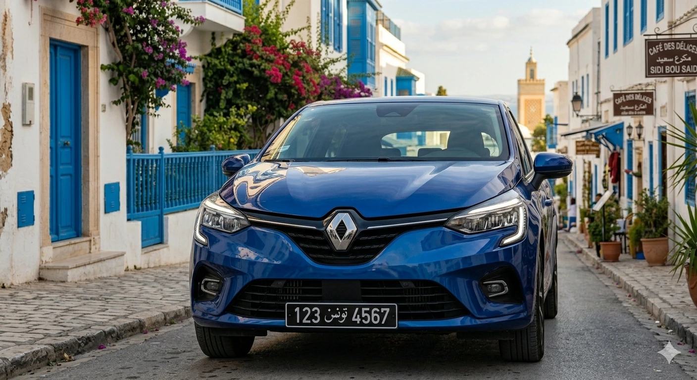 Voiture RoadTrip a Tunis
